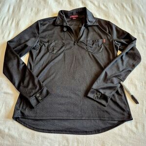 Rock & Roll Cowgirl women's size XL long sleeve shirt small defect pictured VGUC